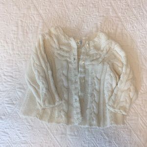 Children’s Place cream colored sweater